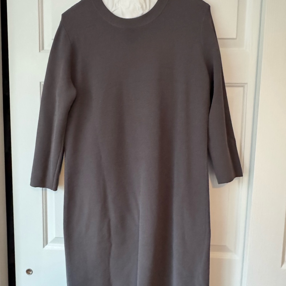 Club Monaco Dark Gray Ribbed dress